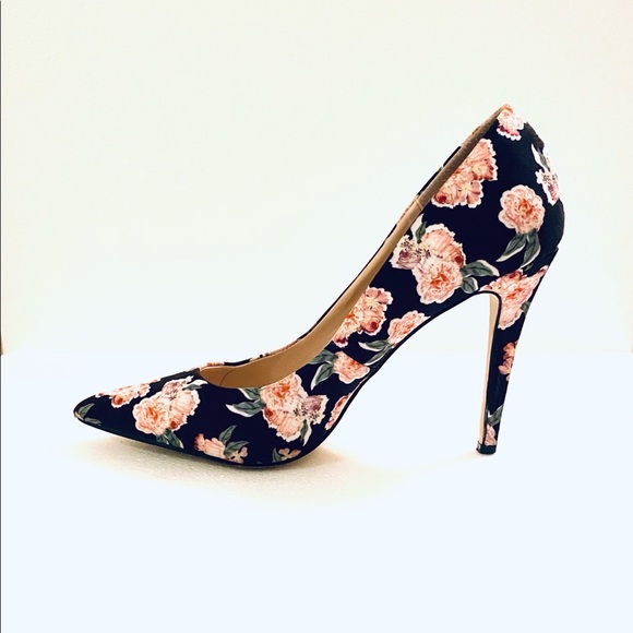 aldo floral heels
